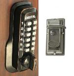 Lockey M213 Keyless Mechanical Digital Security Night Latch Door Lock Oil Rubbed Bronze